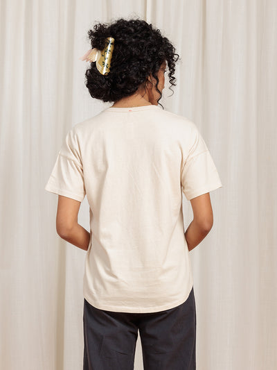 Limited Edition Le Bon Her Tee Embroidered Petites Fleurs