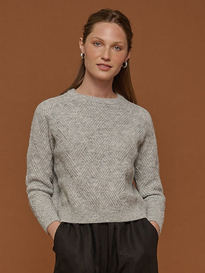 Crewneck Sweater | Orchard Crewneck Sweater Heather Grey
