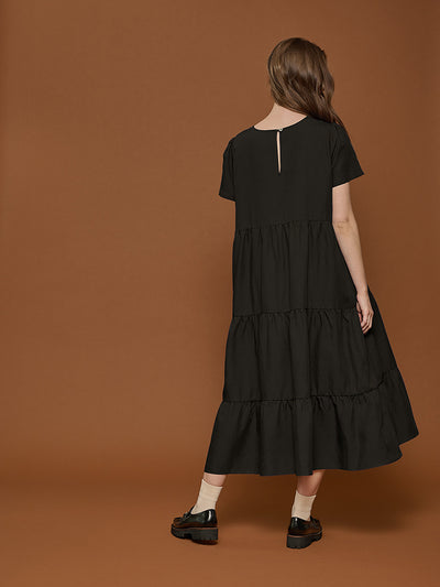 Dresses for Women | Tradlands Chalet Tiered Black