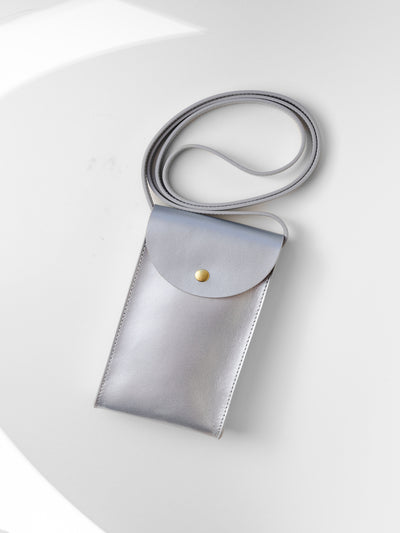 Minor History Mini Bandit Phone Bag Silver