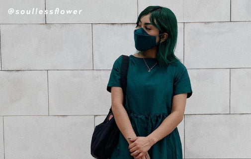 green emerald velvet dress Missord Draping Emerald Green Dress XH2158 Online Sale – MISS ORD main image 0