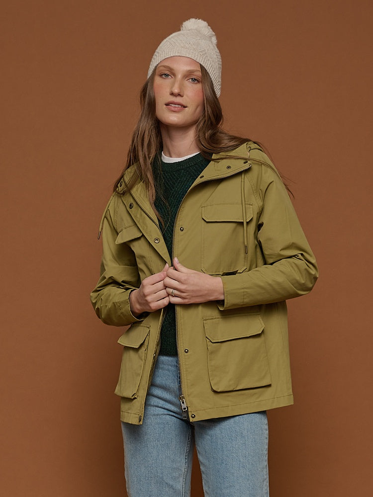 Berkeley Anorak Jacket Olive