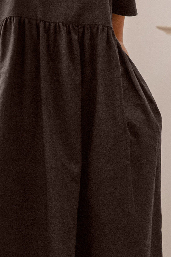 Nico Square Neck Midi Dress | Tradlands Nico Square Neck Midi Dress | Tradlands
