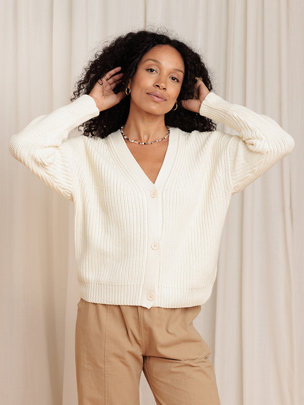 Women's Cotton Cardigans | Shelter Cotton Cardigan