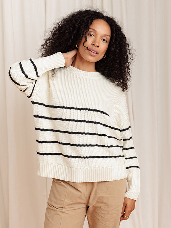 Sweaters for Women | Shelter Cotton Crewneck Sweater