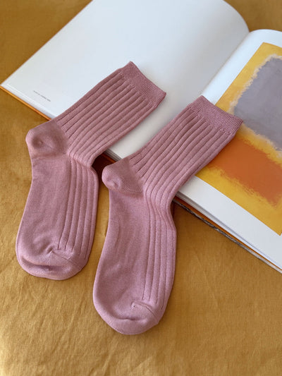 Le Bon Her Socks Desert Rose