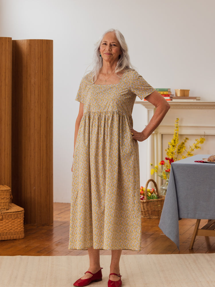 Tradlands - Nico Square Neck Midi Dress | Tradlands Wildflower Lace / 4X Tradlands - Nico Square Neck Midi Dress | Tradlands Wildflower Lace / 4X
