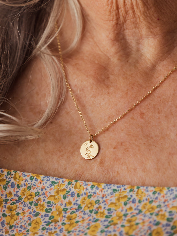Sheena Marshall x Tradlands Gold Daisy Necklace