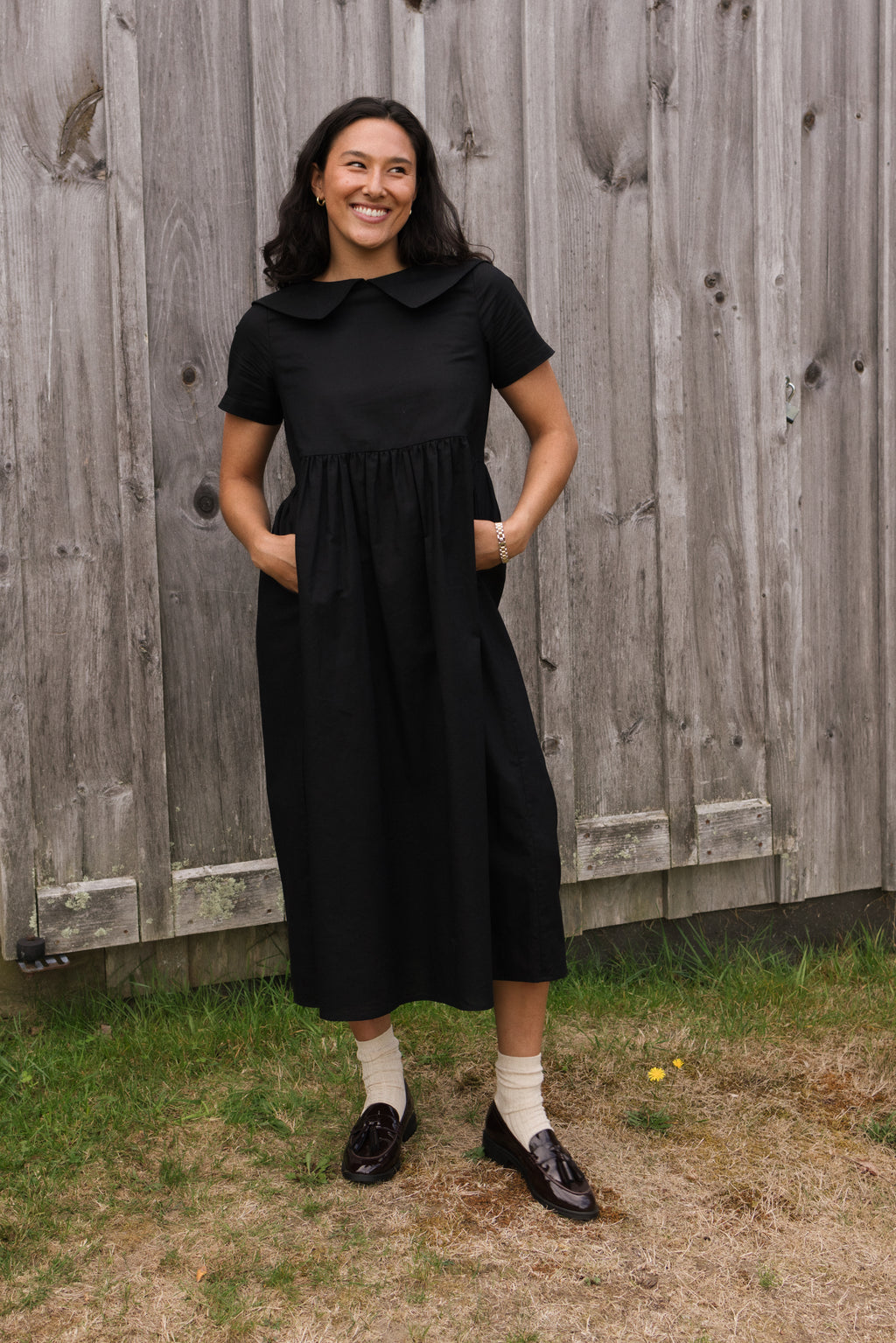 Tradlands - Homestead Collared Dress | Womens Collared Dress Black / S Tradlands - Homestead Collared Dress | Womens Collared Dress Black / S