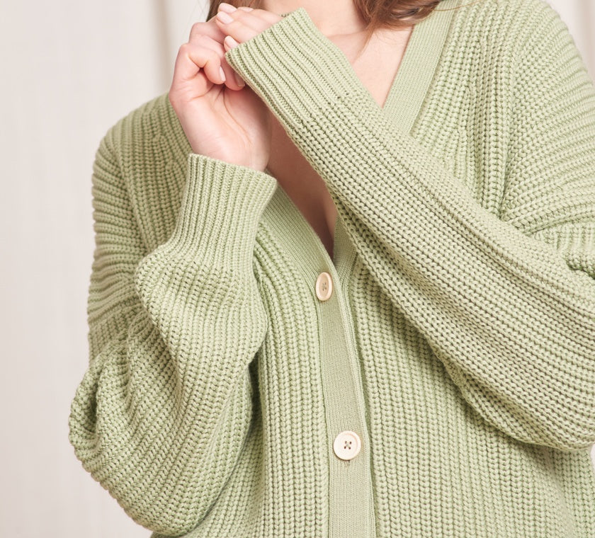 Sage green outlet cardigans