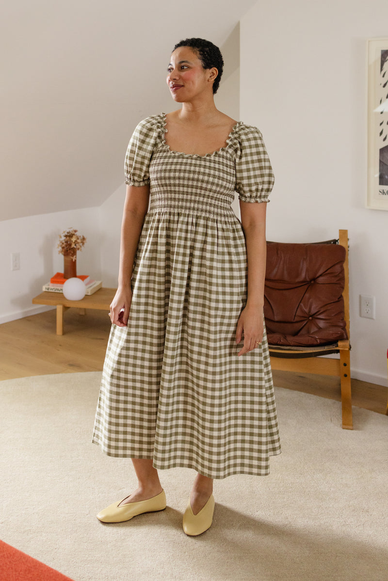 Goldie Smocked Short Sleeve Womens Dress | Tradlands Goldie Smocked Short Sleeve Womens Dress | Tradlands