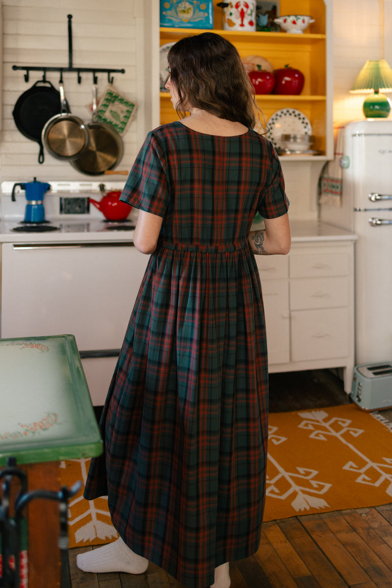 Nico Square Neck Drawstring Dress | Tradlands Nico Square Neck Drawstring Dress | Tradlands