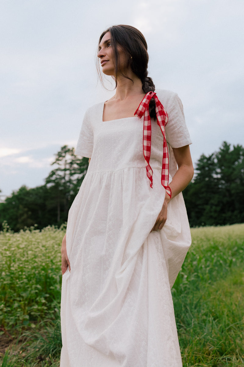 Nico Square Neck Midi Dress | Tradlands Nico Square Neck Midi Dress | Tradlands