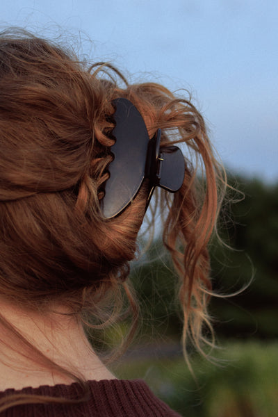 Nat + Noor Hair Clip Chocolate