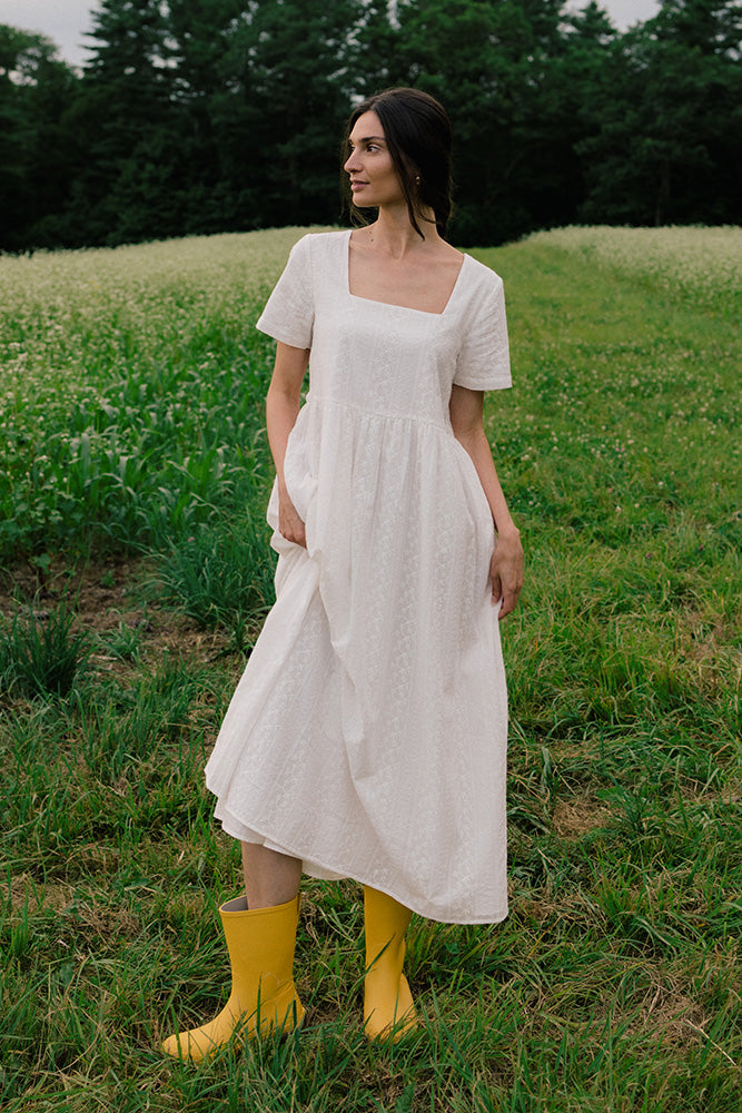 Nico Square Neck Midi Dress | Tradlands Nico Square Neck Midi Dress | Tradlands