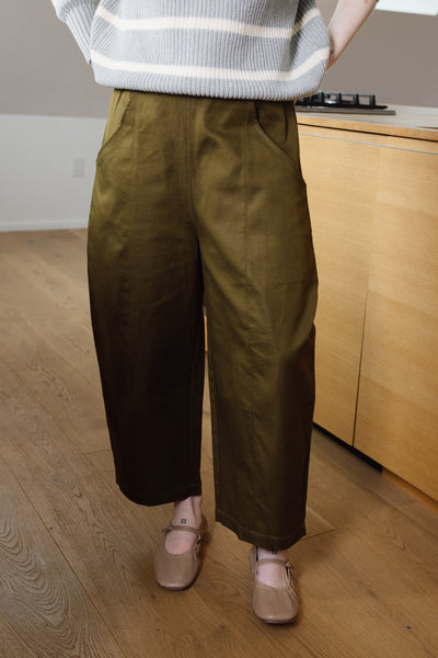  Porch Balloon Pants Olive