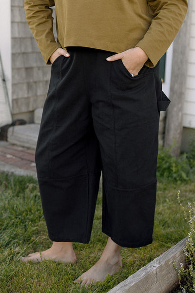Porch Balloon Utility Pants Black