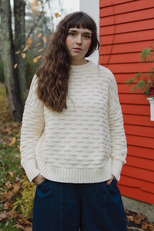 Shelter Quilted Crewneck Sweater | Tradlands