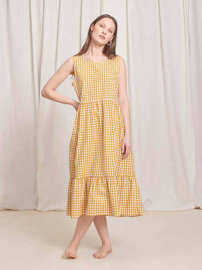 Sleeveless Dresses for Women | Birdie Sleeveless Dress Marigold