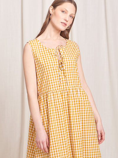 Sleeveless Dresses for Women | Birdie Sleeveless Dress Marigold