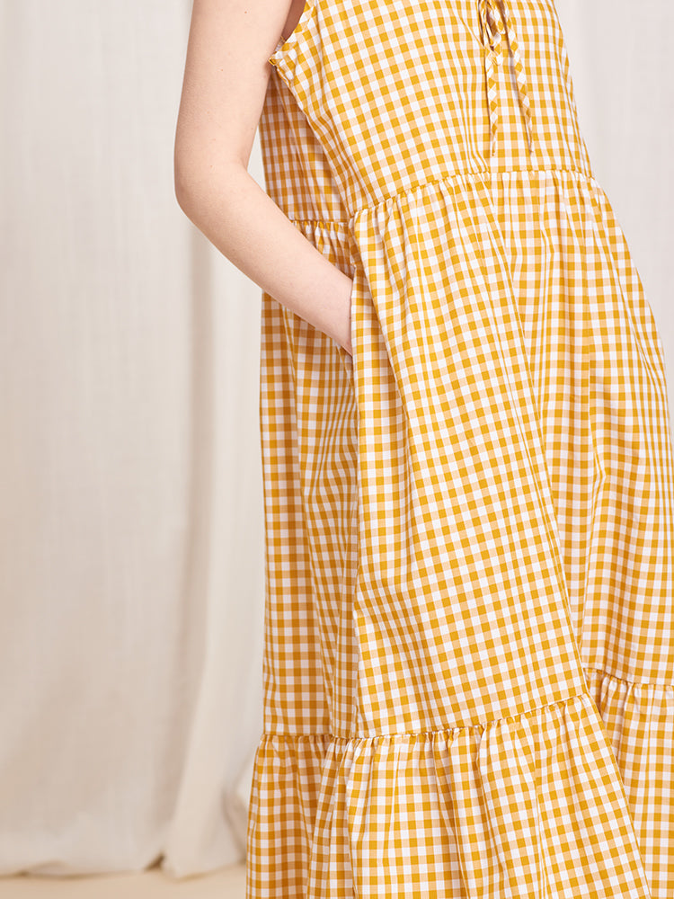 Sleeveless Dresses for Women | Birdie Sleeveless Dress Marigold
