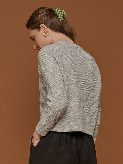 Crewneck Sweater | Orchard Crewneck Sweater Heather Grey