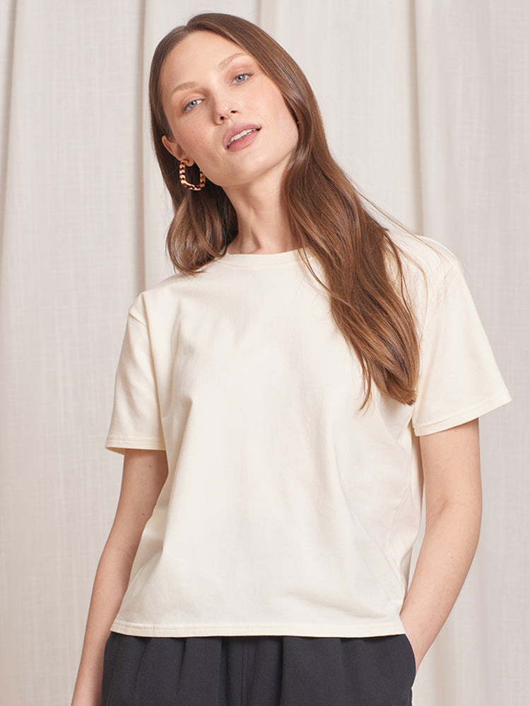 TRUSSARDI トラサルディ BOXY FIT T-SHIRT-