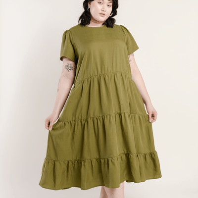 Dresses for Women | Chalet Tiered Olive