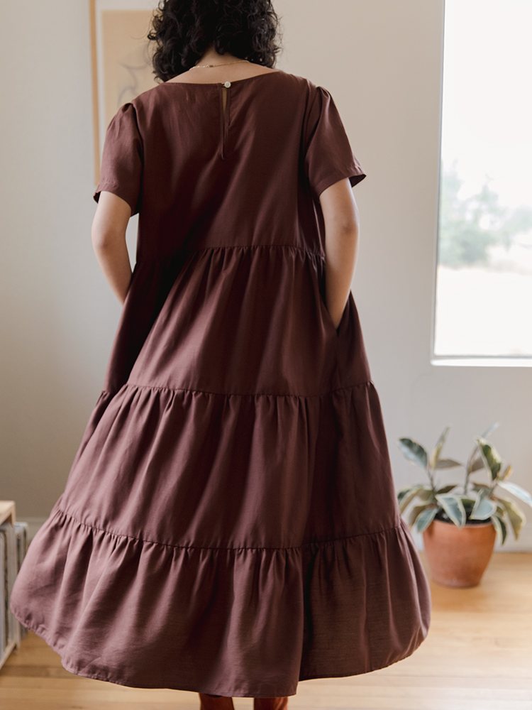 Dresses for Women | Chalet Tiered Earth