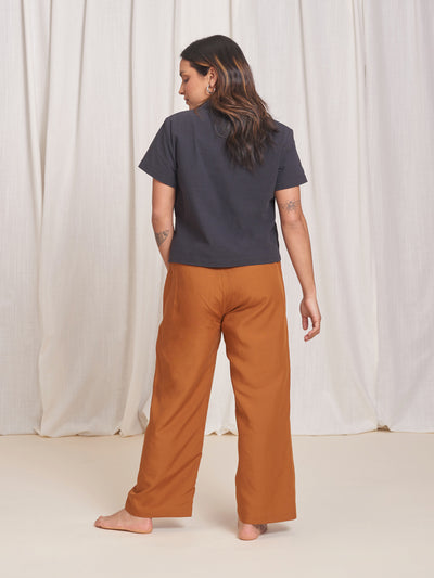 Linen Pant | Tradlands Paloma Linen Pant Sienna