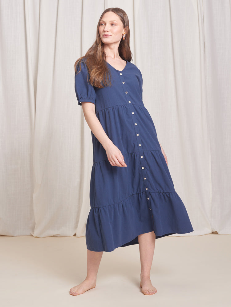 Women's Midi Dress | Tradlands Kindred Midi Dress Navy