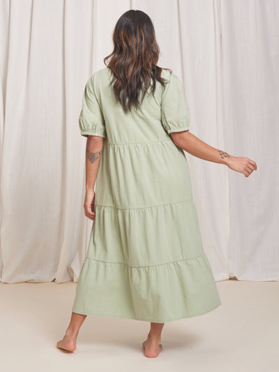 Women's Midi Dress | Tradlands Kindred Midi Dress Desert Sage