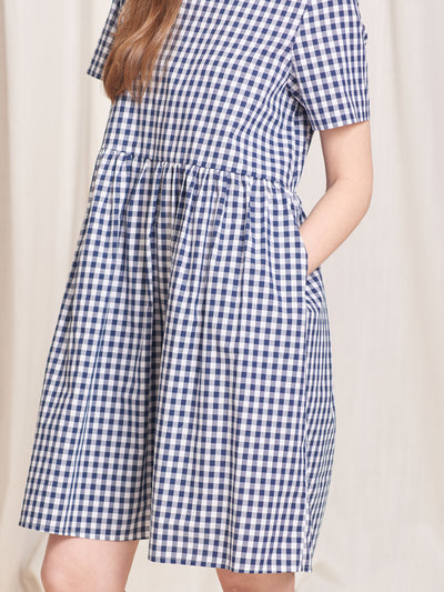 Dresses For Women | Tradlands Nico Dress Gingham Navy